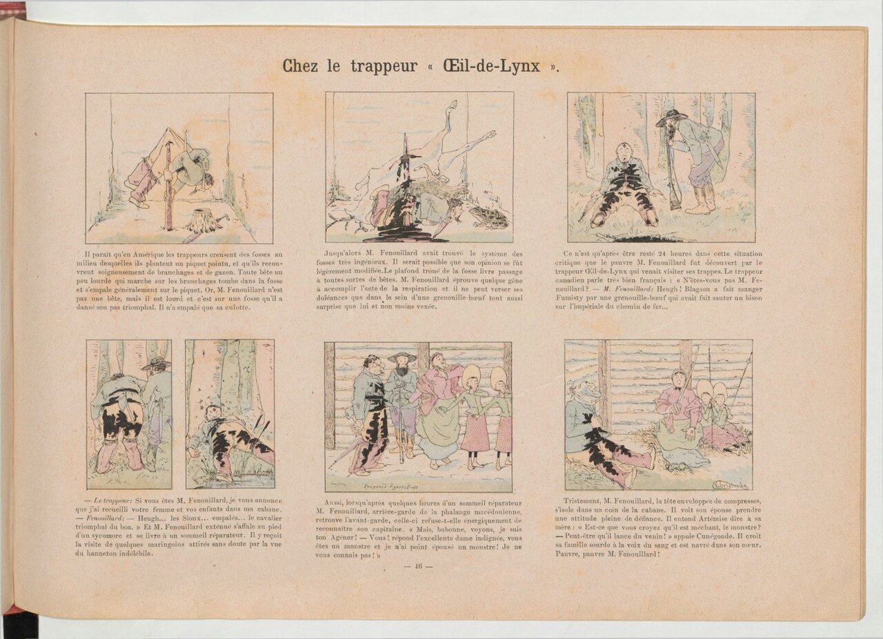 Gia đình Fenouillard, Ở xứ người Sioux, trang 7