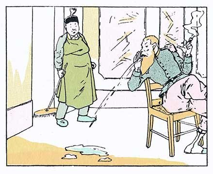 Những trò tếu của sapeur Camember, Camember nổi giận, trang 1