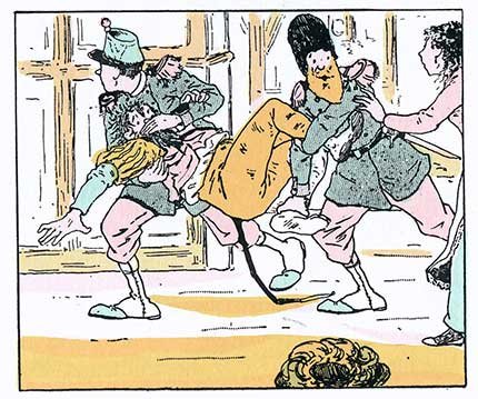 Những trò tếu của sapeur Camember, Camember lên sân khấu (lần ra mắt thứ nhất), trang 5