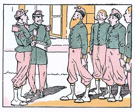 Những trò tếu của sapeur Camember, Chiến công sân khấu cuối cùng của Camember, trang 1