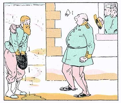 Những trò tếu của sapeur Camember, Giọng nói là thế đấy, trang 3