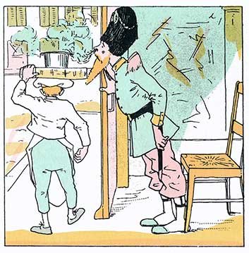 Những trò tếu của sapeur Camember, Cơn đói khủng khiếp của sapeur Camember, trang 3