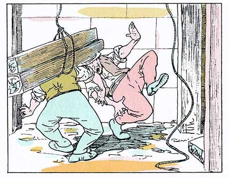 Những trò tếu của sapeur Camember, Camember cố ra sức giúp ích, trang 6