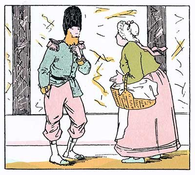 Những trò tếu của sapeur Camember, Camember học chính tả, trang 3