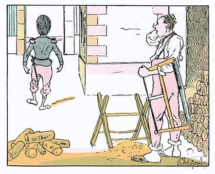 Những trò tếu của sapeur Camember, Cancrelat ngẩn người vì lý lẽ của sapeur, trang 6