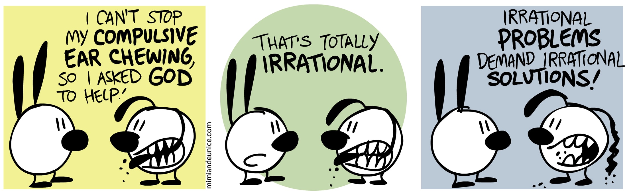 Mimi & Eunice — Irrational, trang 12/50, bản gốc tiếng Anh
