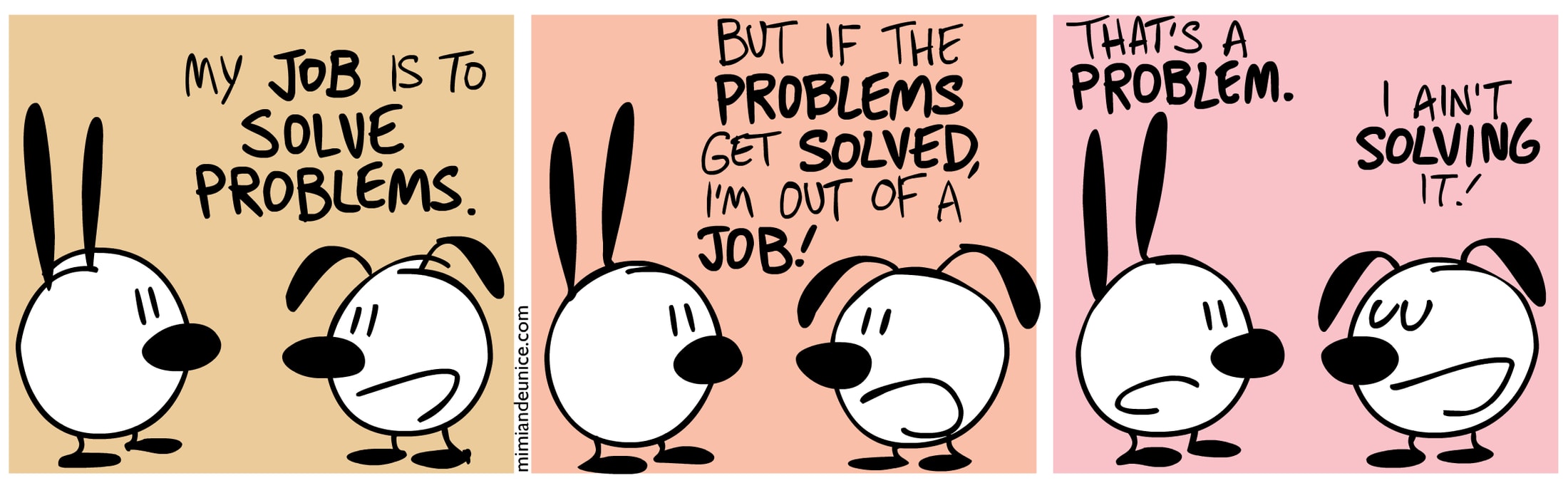 Mimi & Eunice — Problems, trang 28/50, bản gốc tiếng Anh